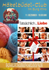 Filmplakat Häkelbüdel-Club Kino: Tatsächlich Liebe