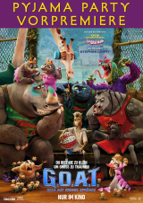 Filmplakat G.O.A.T. - Bock auf große Sprünge: Pyjama Party Vorpremiere inkl. Popcorn, Limo & Süßigkeiten