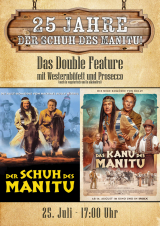 Filmplakat 25 Jahre - Der Schuh des Manitu Double Feature