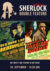 Filmplakat SHERLOCK HOLMES Double Feature